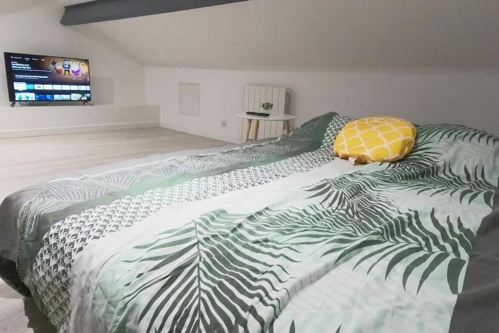 Atypique T1 Duplex - Wifi .Parking .Proche .Gare Apartment แซ็ง-ก็องแต็ง ภายนอก รูปภาพ